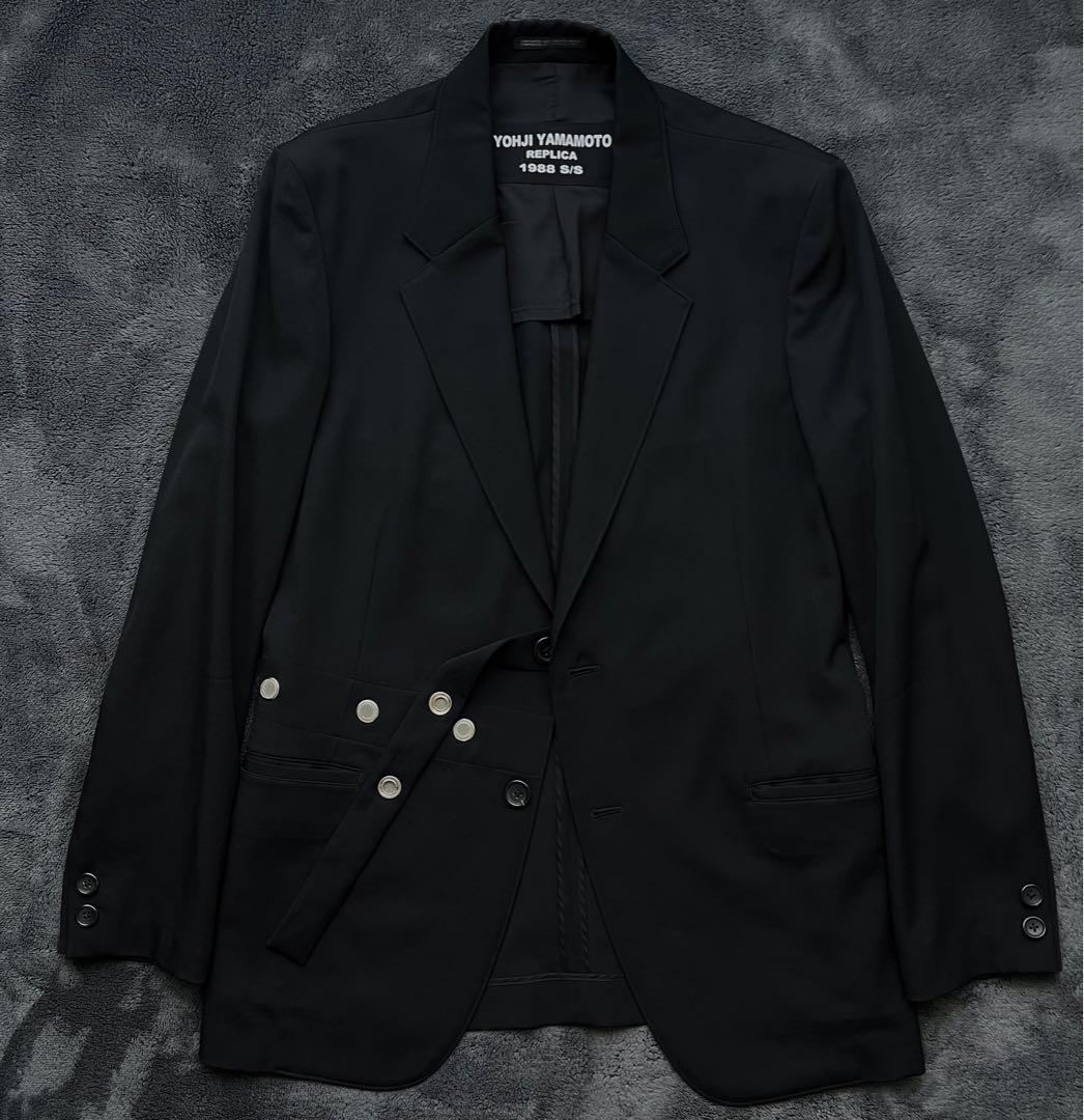 Yohji Yamamoto 1988 S/S Collection Replica Suit Set Up, | eBay Yohji Yamamoto 1988 S/S Collection Replica Suit Set Up, | eBay
