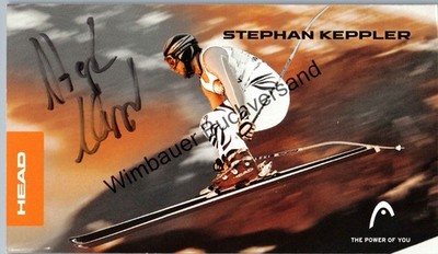 Original Autogramm Stephan Keppler Ski /// Autograph signiert signed signee Kepp
