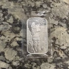 christmas 1 ounce silver bar