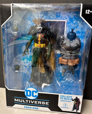 Robin King BAF Death Metal Mcfarlane Action Figure In Hand Darkfather