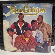New Edition (self titled) LP by New Edition vinyl 1984 EX MCA-5515 MCA Records