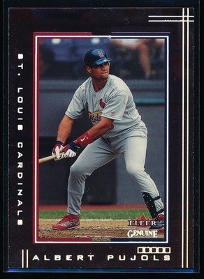 2002 Fleer Genuine Albert Pujols #12