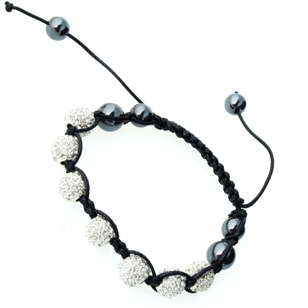 Нарукавная повязка унисекс с побрякушками - СЕМЬ прозрачных 1990₽