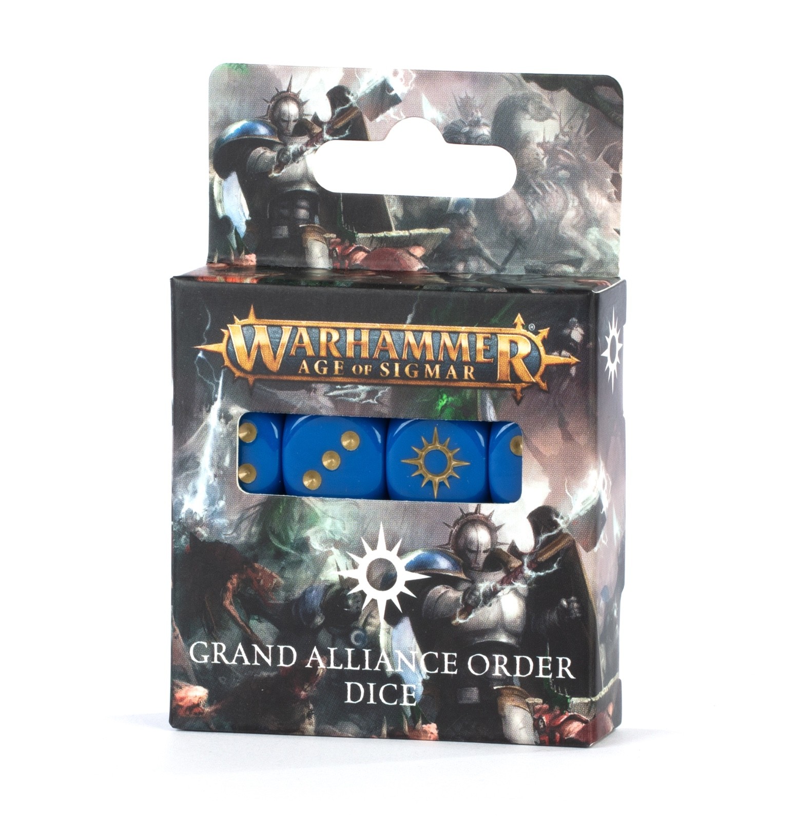 Grand Alliance Order Dice Set - Warhammer Age of Sigmar - Brand New