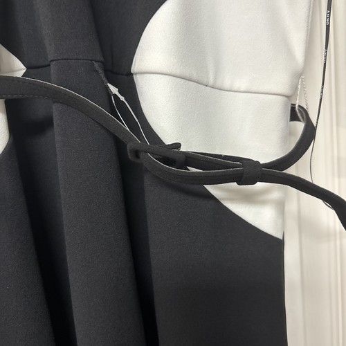 Abito DKNY nuovo con etichette nuovo con etichetta taglia 12 spedizione gratuita beauty nero bianco - Foto 2 di 6