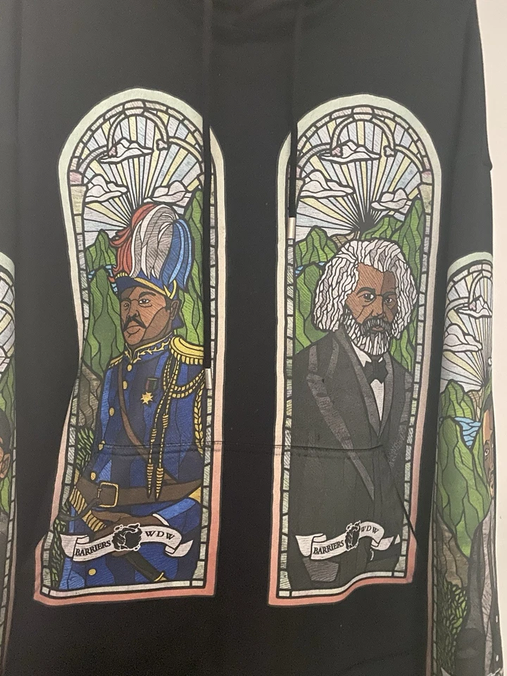 Sudadera con capucha Who Decides War X Barriers 2XL ligeramente usada Foto 3 de 4