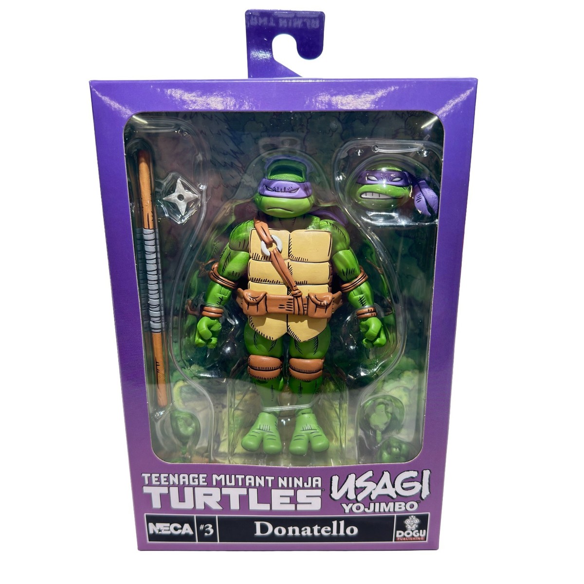 NECA TMNT Donatello Usagi Yojimbo Figure #3 Teenage Mutant Ninja