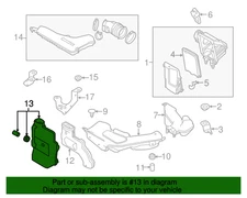 Genuine Nissan Resontor Assy OEM 165854CL0A