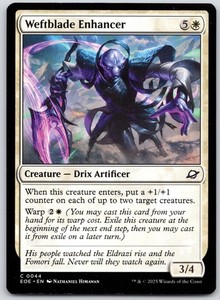 Weftblade Enhancer (44/426) Edge of Eternities Common MTG