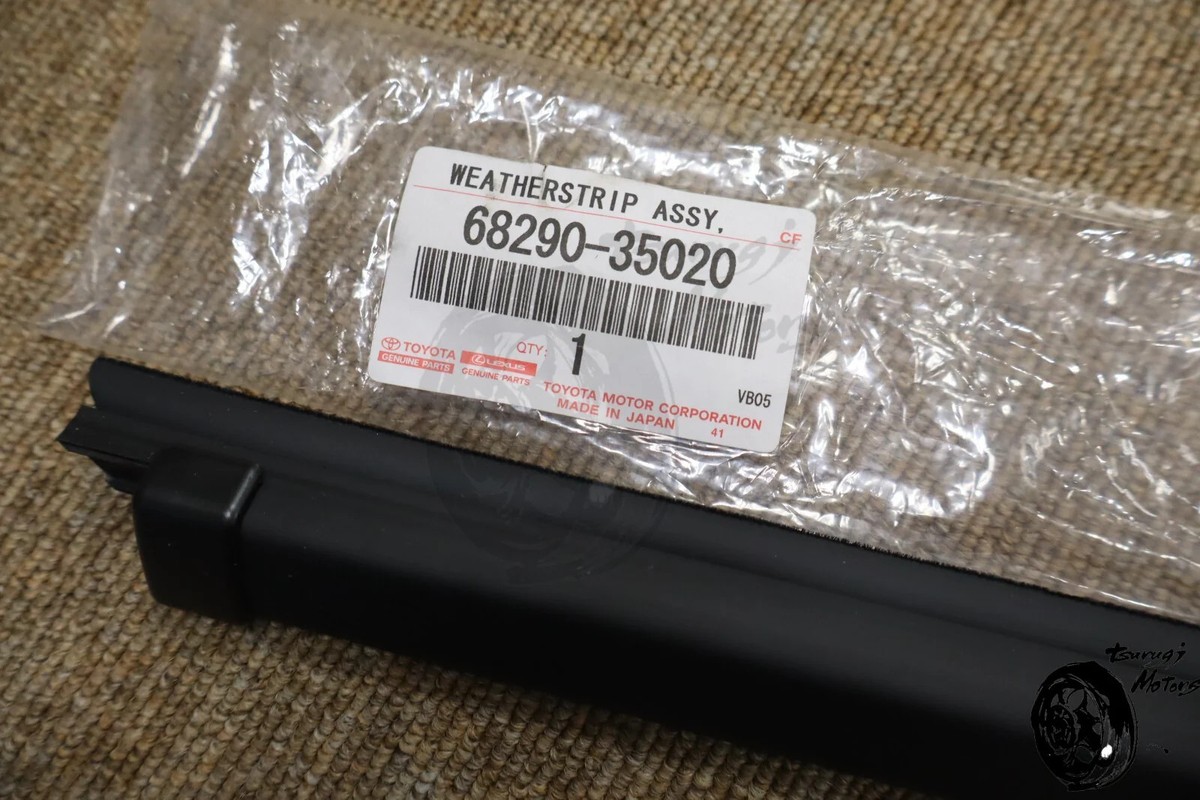 Toyota 4RUNNER WEATHERSTRIP BACK DOOR GLASS OUTER Hatch Seal New