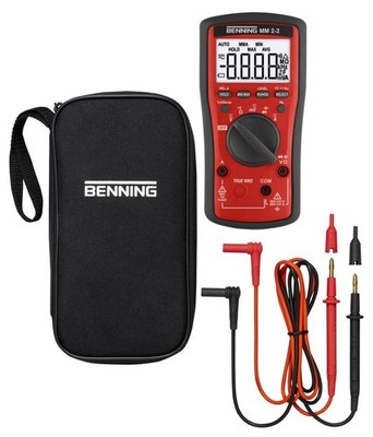 Benning Trms Digital-Multimeter MM 2-2 Multimeter 044692 Trms