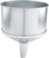 Lumax -LX-1708 -GALVANIZED FUNNEL WITH SCREEN 8 QUART-1PK
