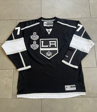 Reebok Los Angeles Kings Jeff Carter 2012 & 2014 Stanley Cup Hockey Jersey XXL