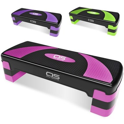 Aerobic Stepper Plattform Step Steps Board High Exercise 2-5 Stufen verstellbar