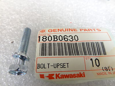 Kawasaki NOS NEW 180B0630 Bolt 6x30 KL KEF KVF ZX | eBay