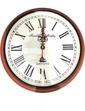 Horloge murale en bois fait main 12 pouces pour la maison et la cuisine - hor...