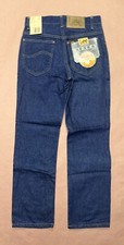 Vintage Lee Student Blue Jeans, Strait Leg, Deadstock NWT, Size 28x28