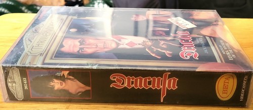 Dracula Elvira Thriller Video 1985 Betamax NOT VHS SEALED W/WATERMARK - Picture 6 of 9