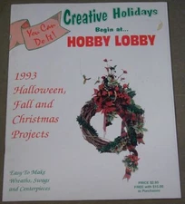 Creative Holidays Hobby Lobby Projects Book - Halloween - Fall & Christmas