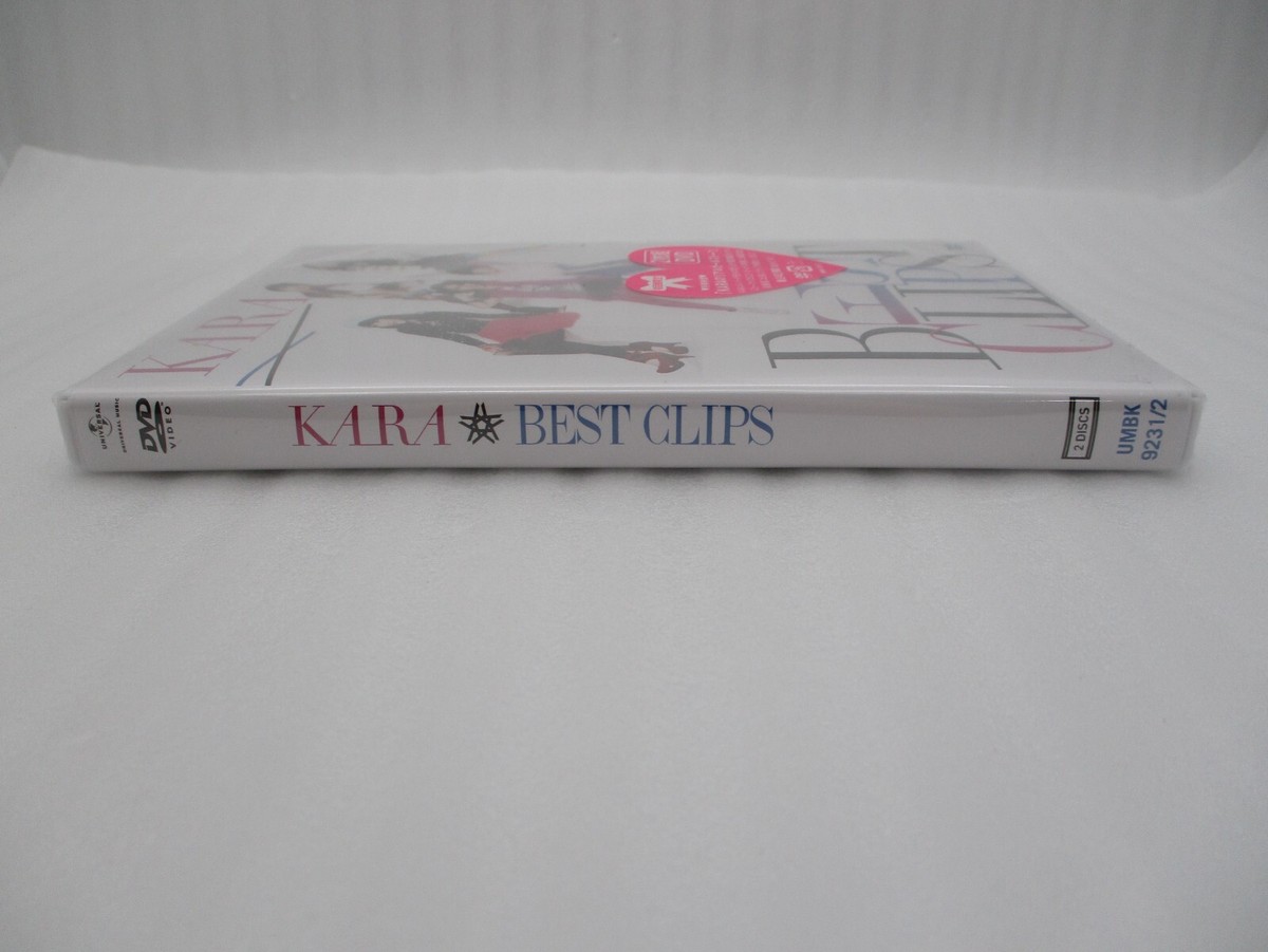 [ New ] KARA DVD BEST CLIPS Factory Sealed UMBK9231/2 Japan version JUMPING