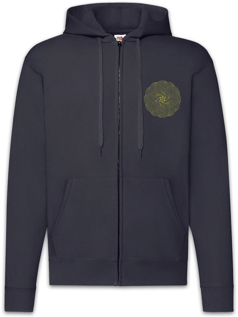 Mandala X Zipper Hoodie Hinduismus Buddhismus Buddha Dharma Govinda Indien Om