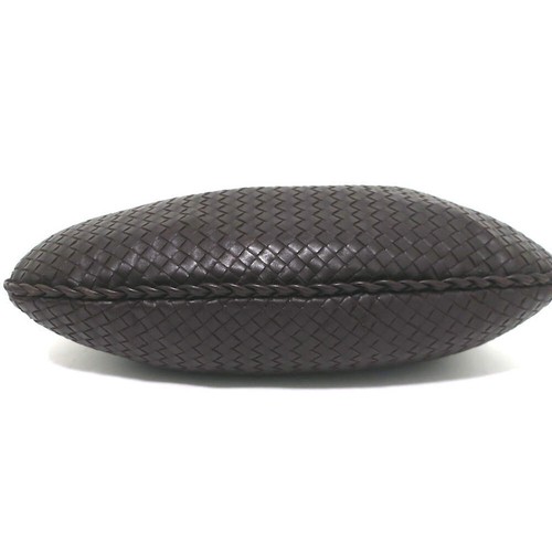Bottega Veneta Large Veneta Hobo Dark Brown Intrecciato Leather Shoulder Bag - Picture 9 of 16