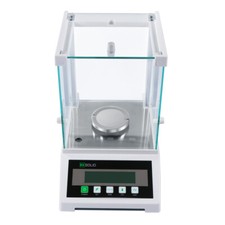 U.S. Solid 100g x 0.0001g Analytical Balance 0.1mg Digital Lab Electric Scale