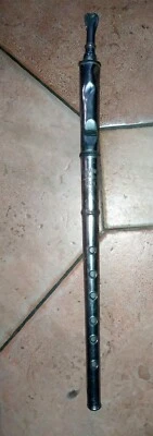 Rare Flute droite WWI Ch.Mathieu Paris C.1900 Modele 3 en RE - Photo 1/4