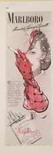 Marlboro 9 print ads Esquire The Spur 1934-1947