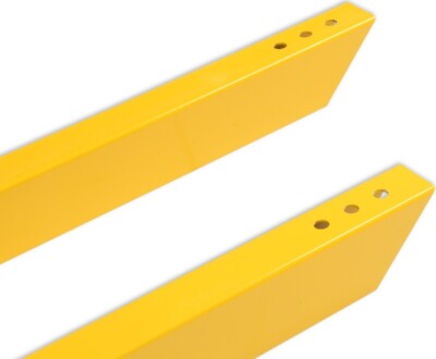 PAIR OF LAKEWOOD TRACTION BARS,UNIVERSAL,YELLOW,28