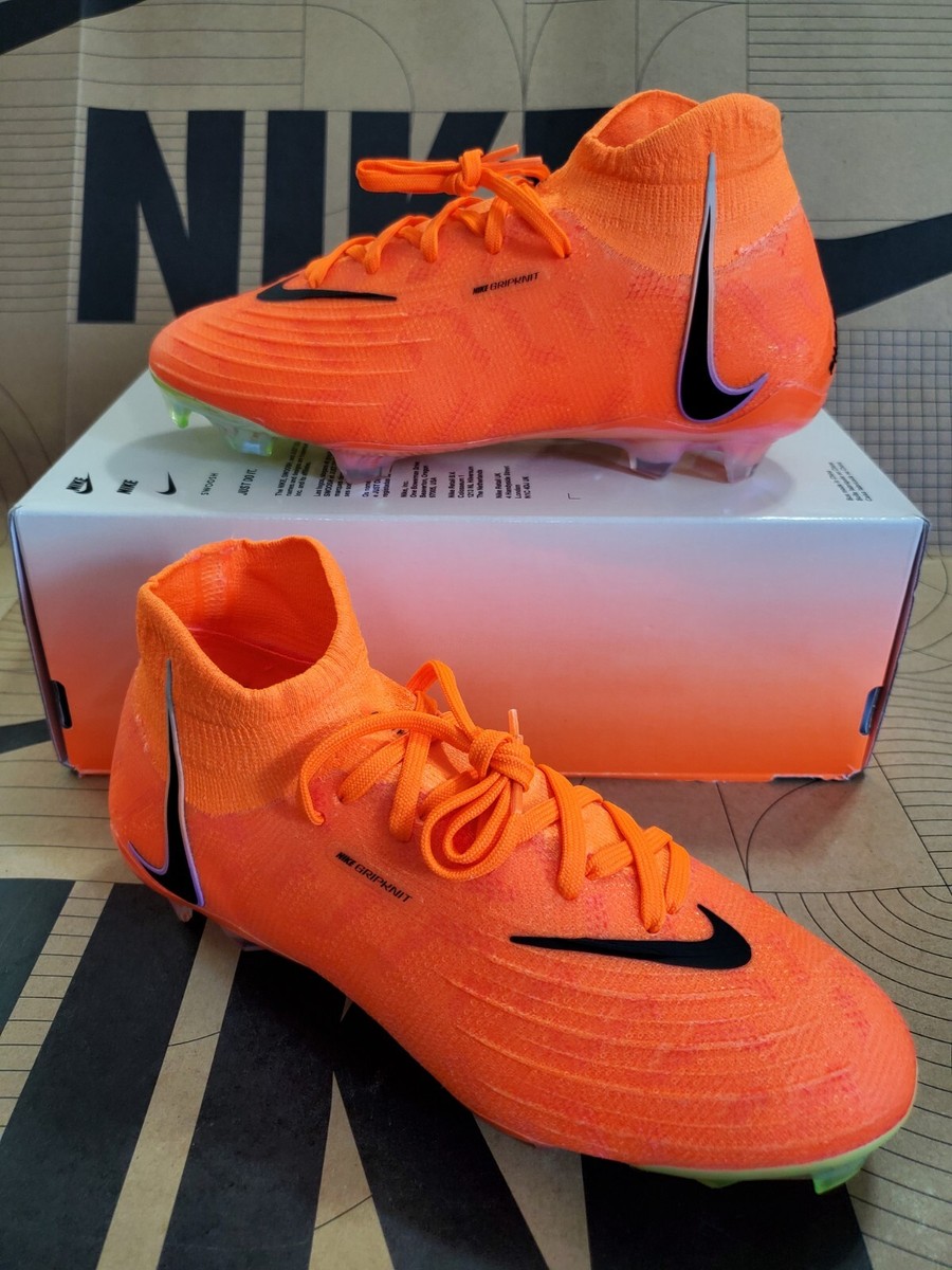 シューズ NIKE W PHANTOM LUNA ELITE FG Nike Phantom Luna Elite FG - White/Black/Total Orange - Mens Cleats