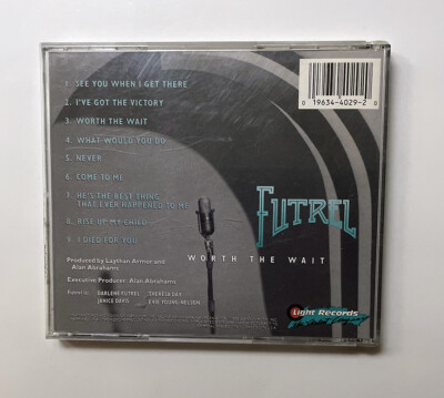 Futrel Worth The Wait CD Gospel Darlene Theresa Janice 1989 7-115