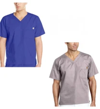  Carhartt Mens Scrubs Ripstop Utility Top C15108A All Colours And Sizes NWT