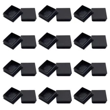 24pack 50mm 2 Inch Square Plastic Plug Square Tubing End Caps Tubing Post End 