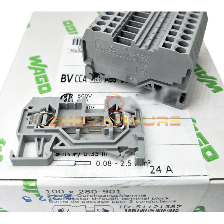 100pcs New WAGO 280-901 Terminal Blocks | eBay