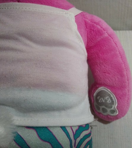 Build a Bear HG Honey Girls 20” Cat Plush Purple + Risa Bunny Rabbit Pink BUNDLE - Picture 8 of 8