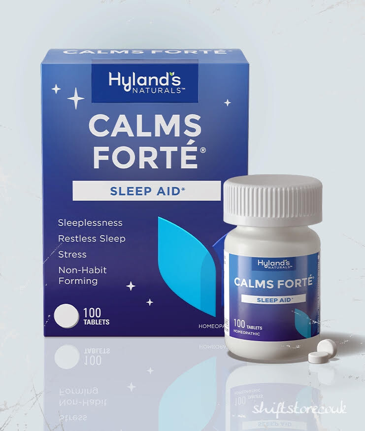 Hyland's Naturals Calms Forte Sleep Aid 100 Tablets  | Original | Short Date