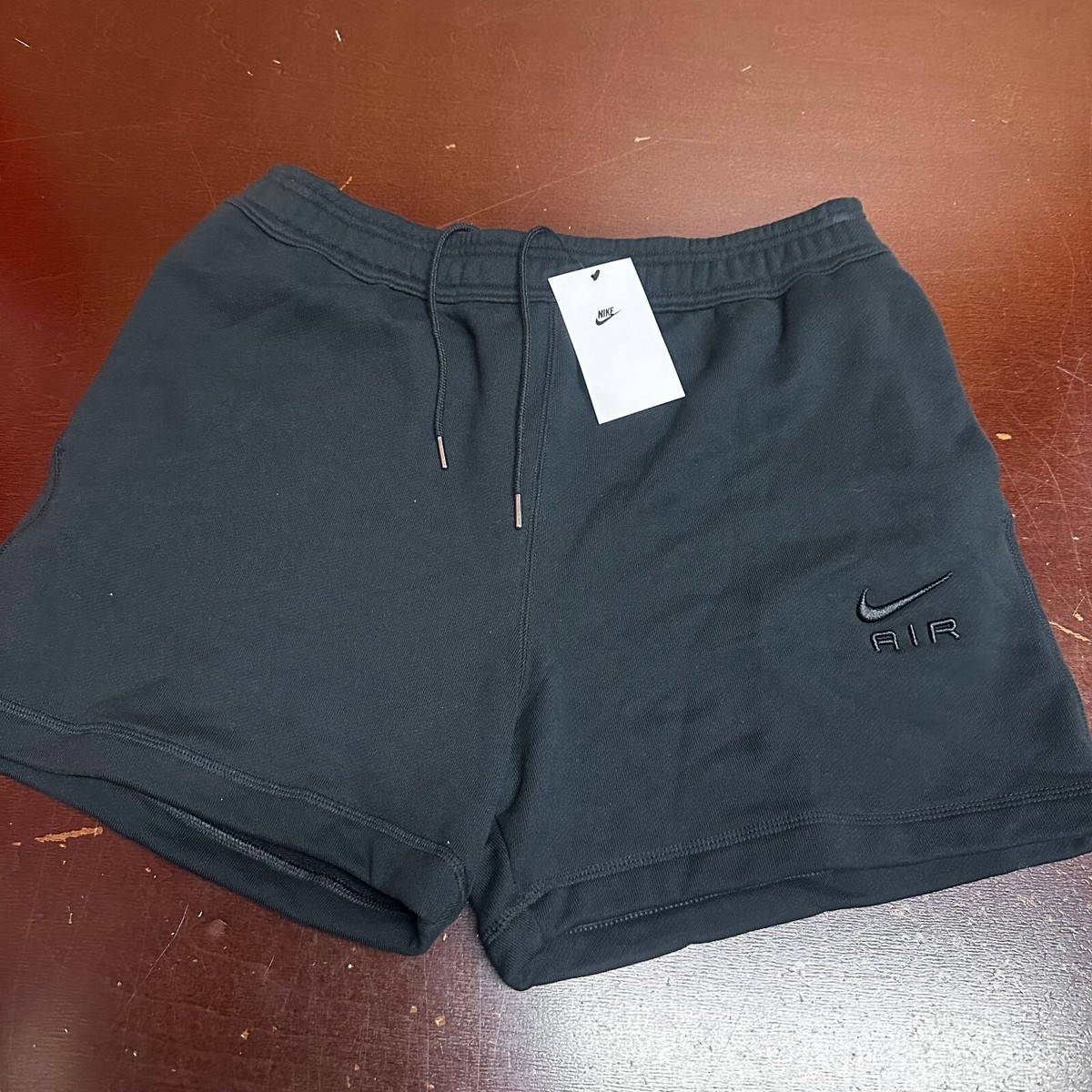 Nike Mens Black Sportswear Air French Terry Standard Fit Drawcord