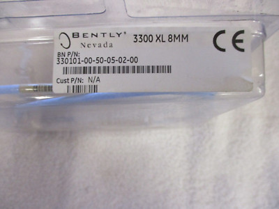 NEW BENTLY Nevada 3300 XL 8MM Proximity Sensor Probe 330101-00-50-05-02 ...