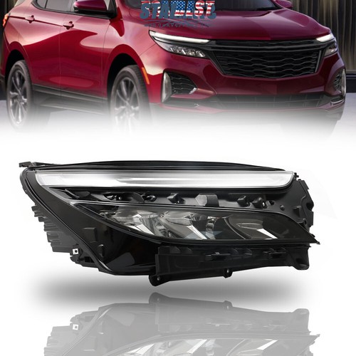 Headlight Assembly Right Clear Chrome For Chevy Equinox LT | RS 2022-2023 LED - Picture 12 of 12