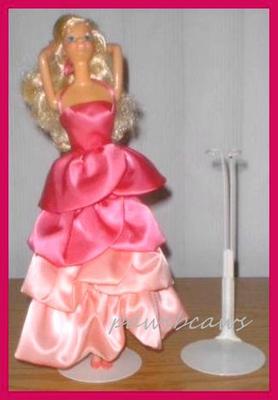 White KAISER Doll STAND For 11''-13'' BARBIE Fashion Royalty Misaki U.S.SHIPS FREE