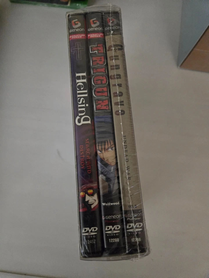 Gungrave Trigun Hellsing Collector's Pack 3 DVD Brand New Factory Sealed VOL 3 - Image 3 of 3
