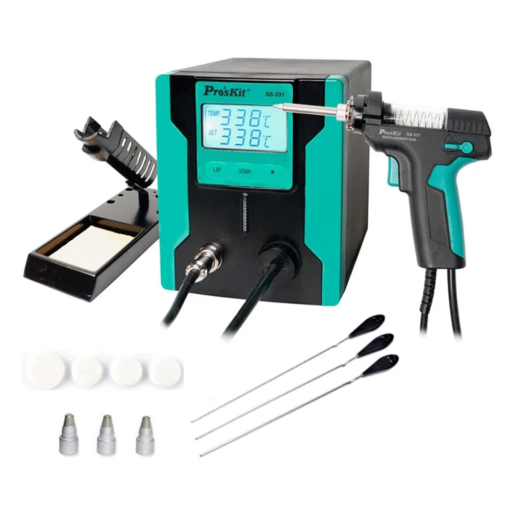 SS 331 LCD Digital Desoldering Station Electric Desoldering Gun