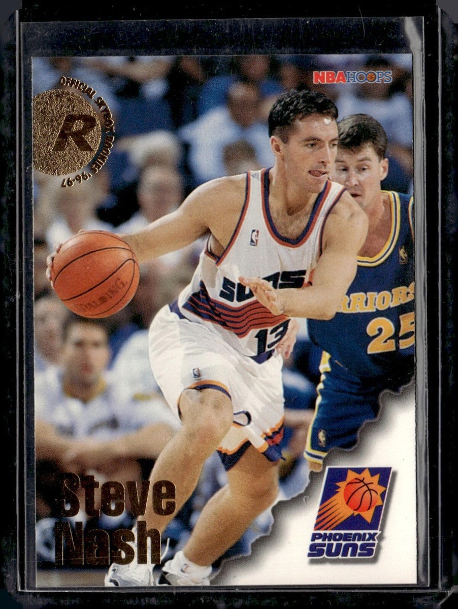 1996-97 NBA Hoops #304 Steve Nash Rookie RC Phoenix Suns