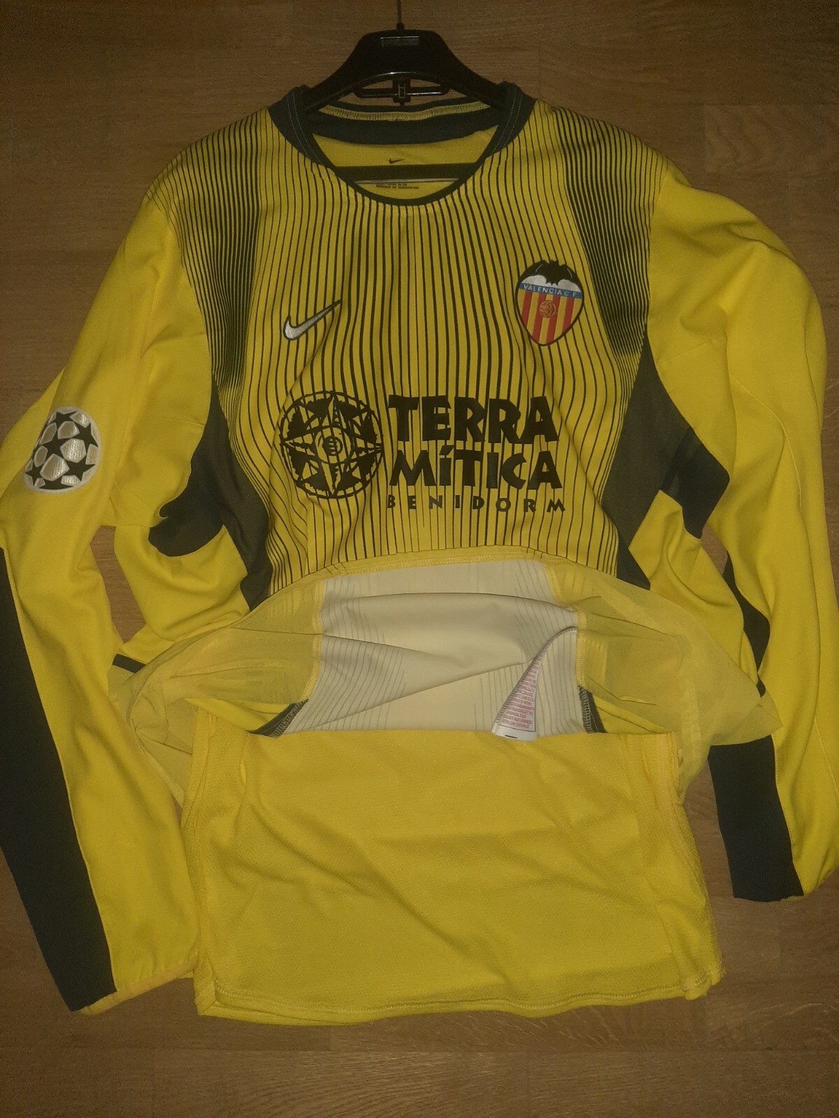 Maillot Extérieur Valence CF 2002-2003 – Nike – Taille XL – État Moyen