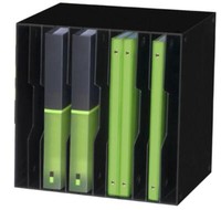 cep Sortierbox Cubicep, 12 FäCher, Schwarz