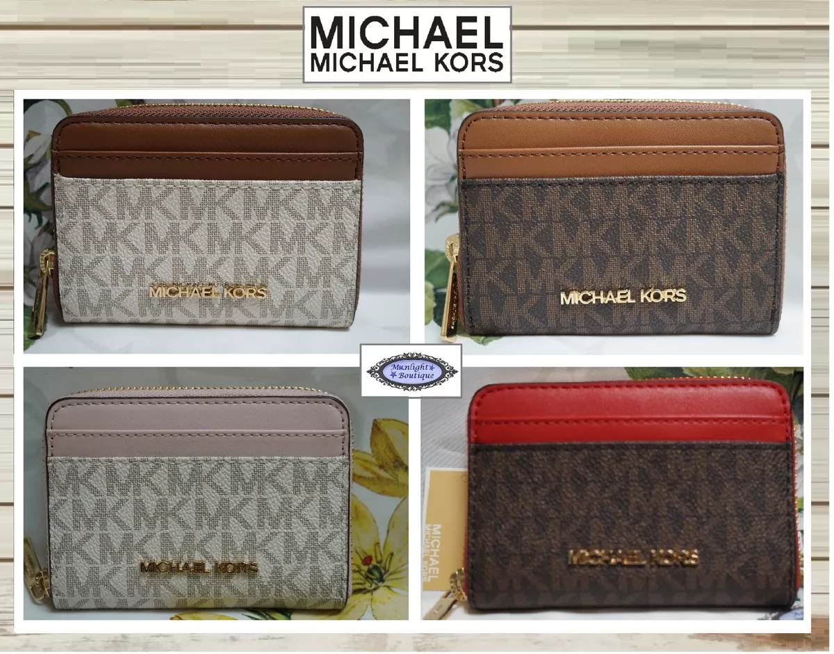 Michael Kors Jet Set Medium Zip Card Case