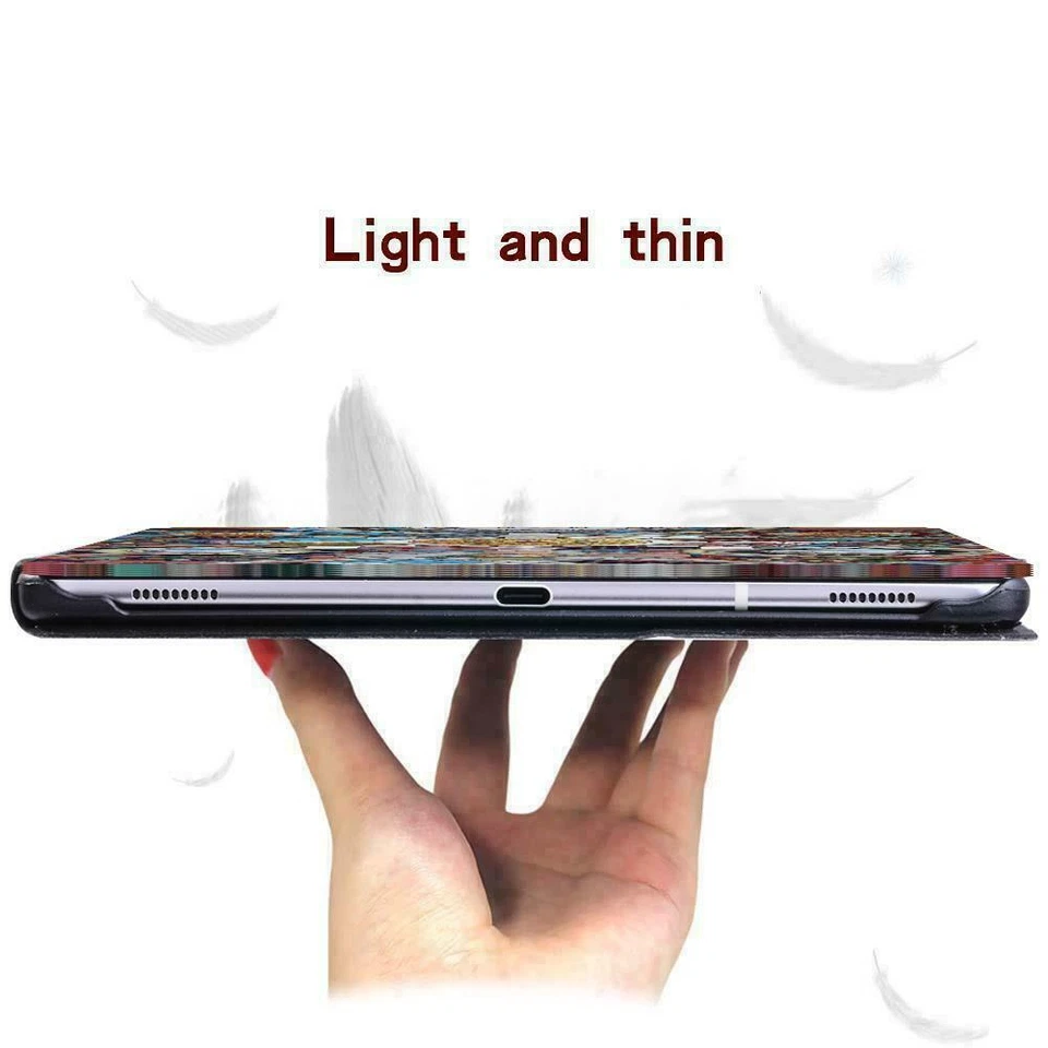 PU Leather Stand Cover Case For Samsung Galaxy Tab A A6 A7 A8 A9 S5 S6 S7 S8 S9 - Image 4 of 4