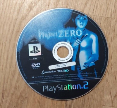 Project Zero (Sony PlayStation 2 PS2, 2002) Nur CD