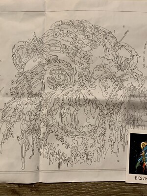 WISKALON Paint by Numbers 40cm x 50cm Landscape Canvas Painting